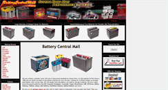 Desktop Screenshot of batterycentralmall.com